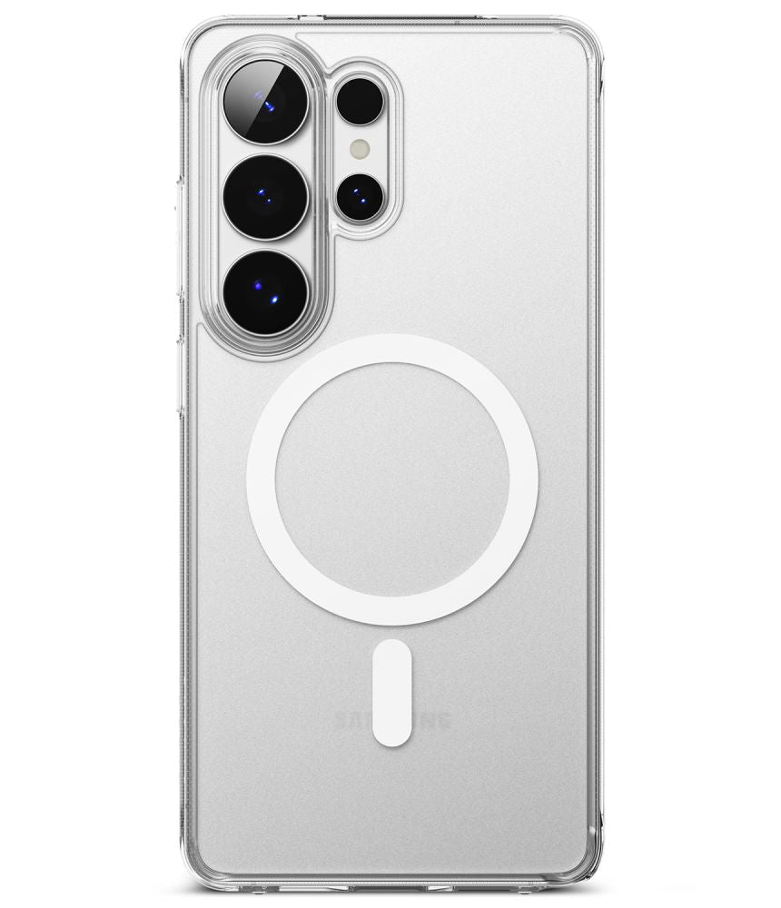 Ringke Samsung Galaxy S26 Ultra - Σκληρή Θήκη με Πλαίσιο Σιλικόνης και MagSafe - Fusion Magnetic - Matte Clear