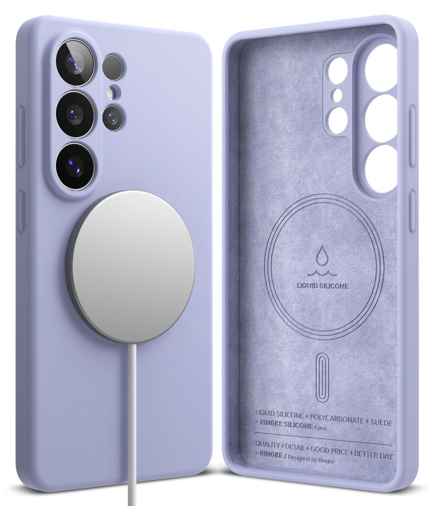 Ringke Samsung Galaxy S26 Ultra - Σκληρή Θήκη Σιλικόνης με MagSafe - Silicone Magnetic MagSafe - Lavender