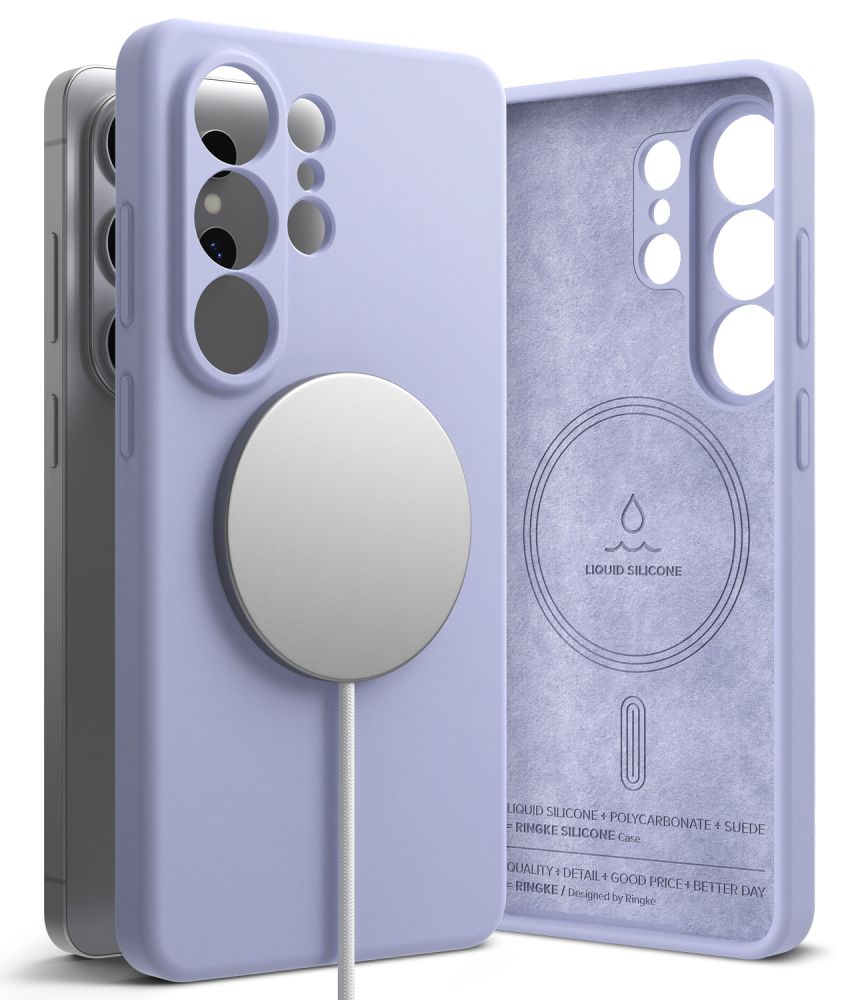 Ringke Samsung Galaxy S26 Ultra - Σκληρή Θήκη Σιλικόνης με MagSafe - Silicone Magnetic MagSafe - Lavender
