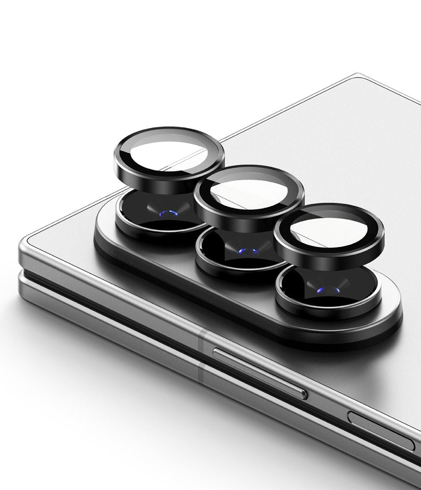 Ringke Samsung Galaxy Z Fold7 / Z Fold8 Ultra - Αντιχαρακτικό Γυαλί για την Κάμερα - Camera Frame - 2 Τεμάχια - Black