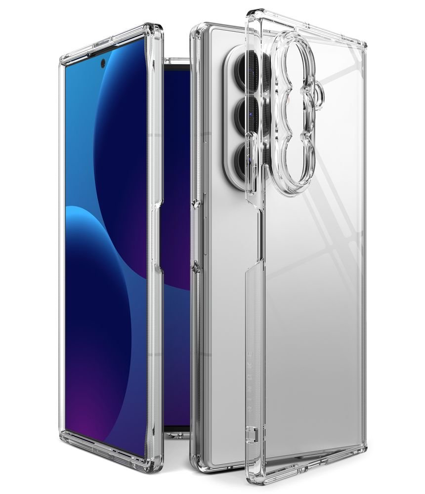 Ringke Samsung Galaxy Z Fold8 Ultra - Σκληρή Θήκη με Πλαίσιο Σιλικόνης - Fusion - Clear
