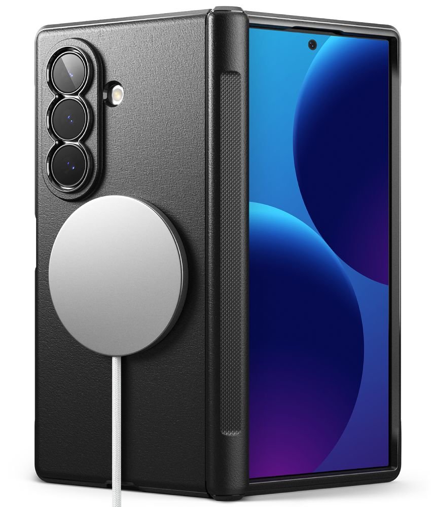 Ringke Samsung Galaxy Z Fold8 Ultra - Σκληρή Θήκη με Πλαίσιο Σιλικόνης και MagSafe - Onyx Flap Magnetic - Black