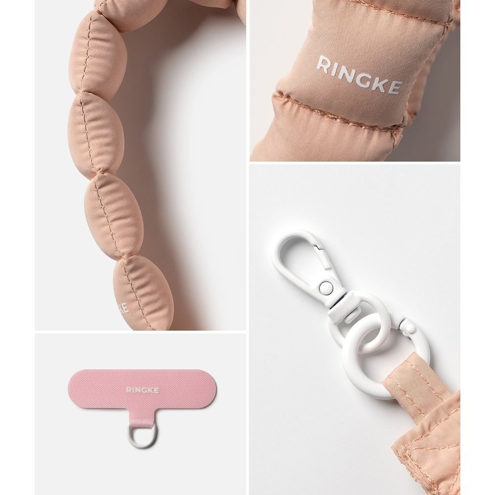 Ringke Universal Λουράκι Κινητού για τον Καρπό - Floral Pink
