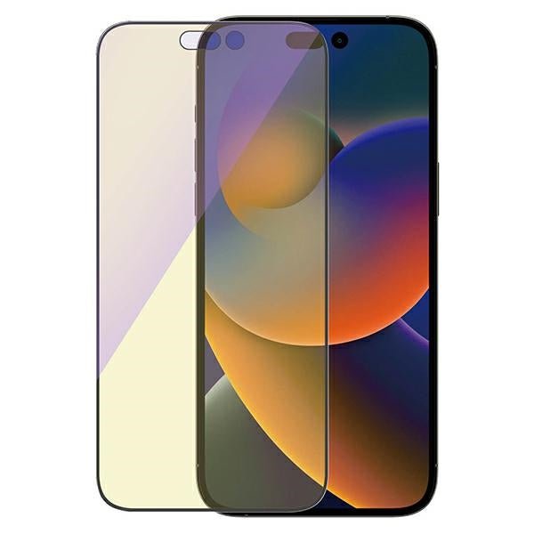 PanzerGlass iPhone 14 Pro Max Ultra - Wide Fit Anti - Blue Light Antibacterial Easy Aligner Full Screen Αντιχαρακτικό Γυαλί Οθόνης - Black