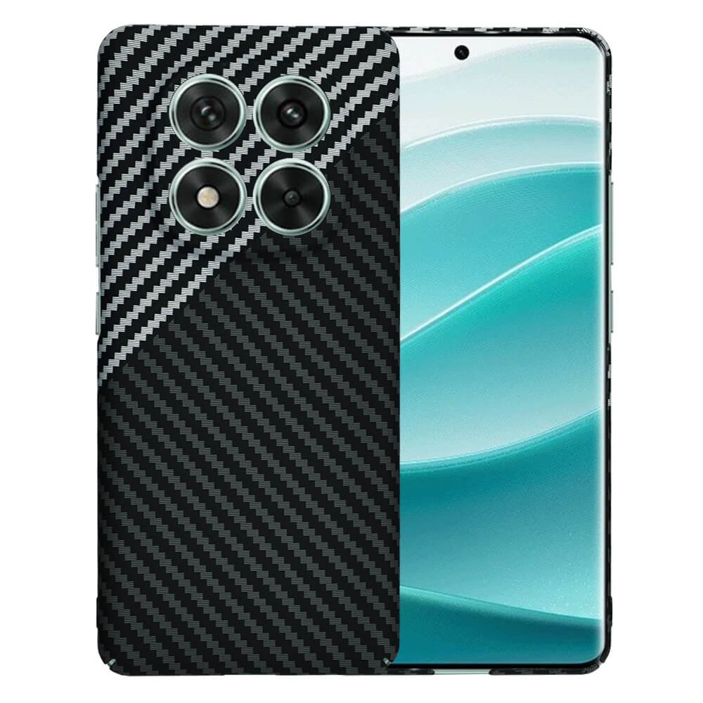 Techsuit Xiaomi Redmi Note 14 Pro 5G / Poco X7 Σκληρή Θήκη Carbonite FiberShell - Stealth Gray