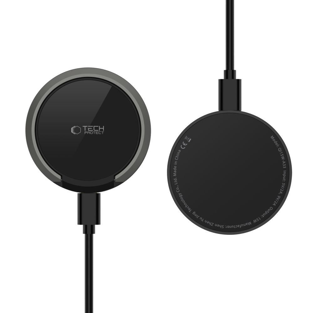 Tech - Protect QI15W - A33 15W Ασύρματος Φορτιστής MagSafe - Black