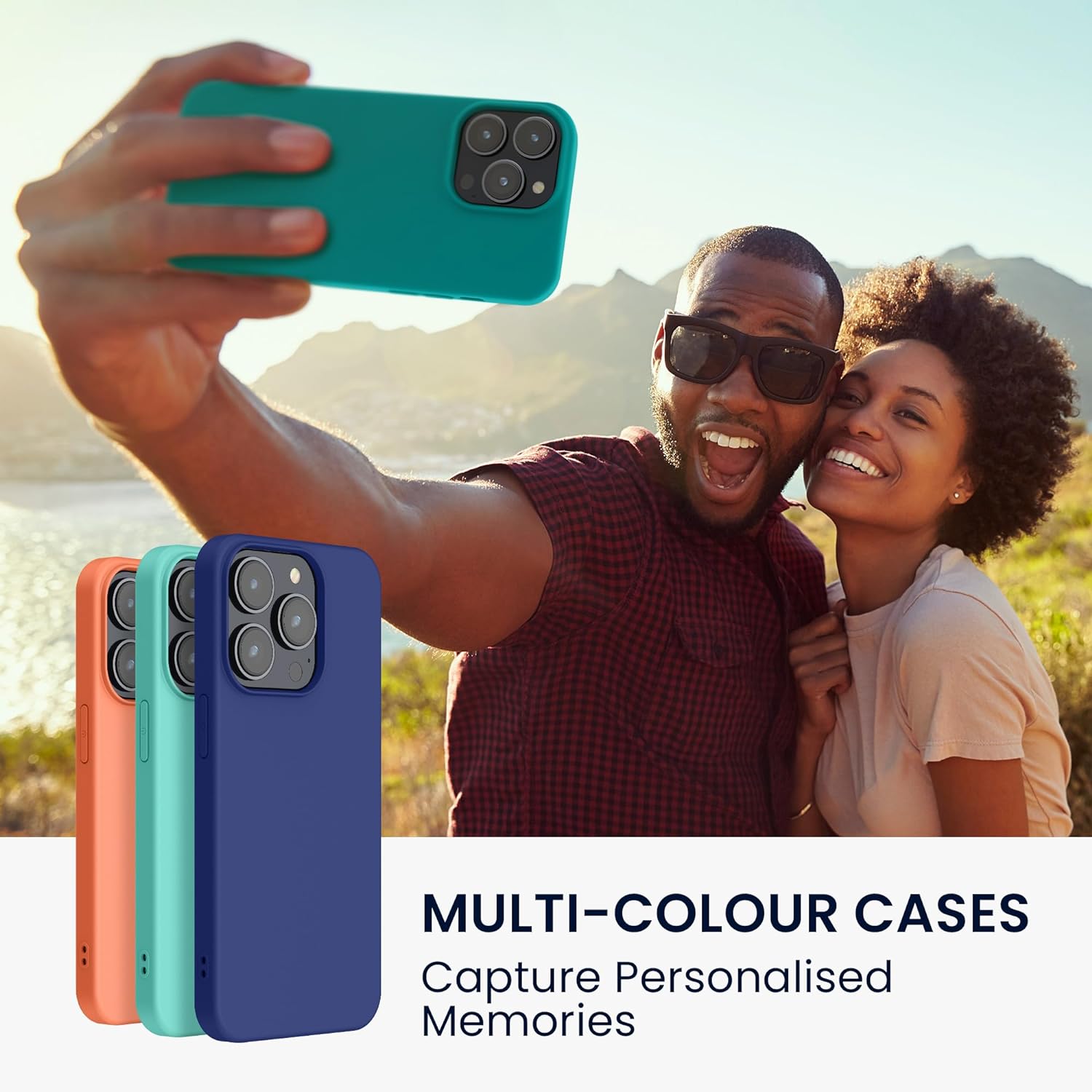 KW iPhone 15 Pro Max Λεπτή Θήκη Σιλικόνης TPU - Teal Matte - 61960.57