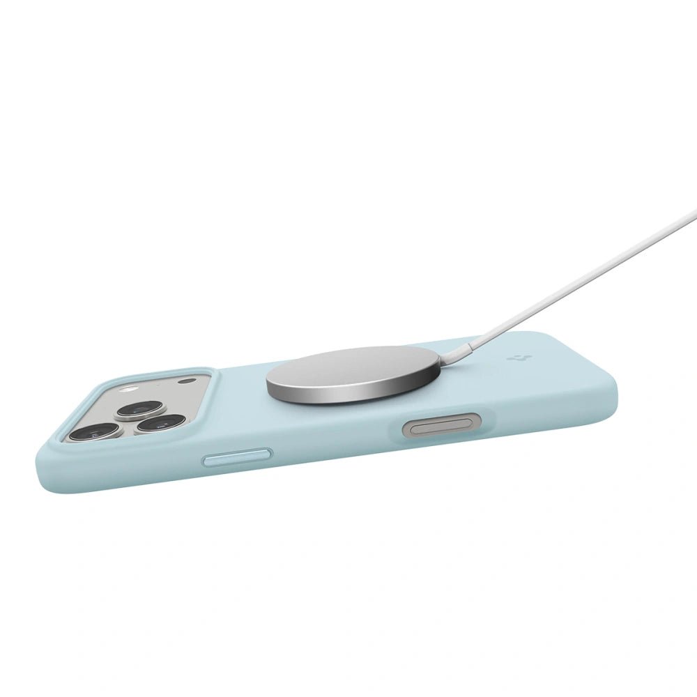 Spigen iPhone 17 Pro Max - Silicone Fit Mag - Θήκη Σιλικόνης με MagSafe - Mute Blue