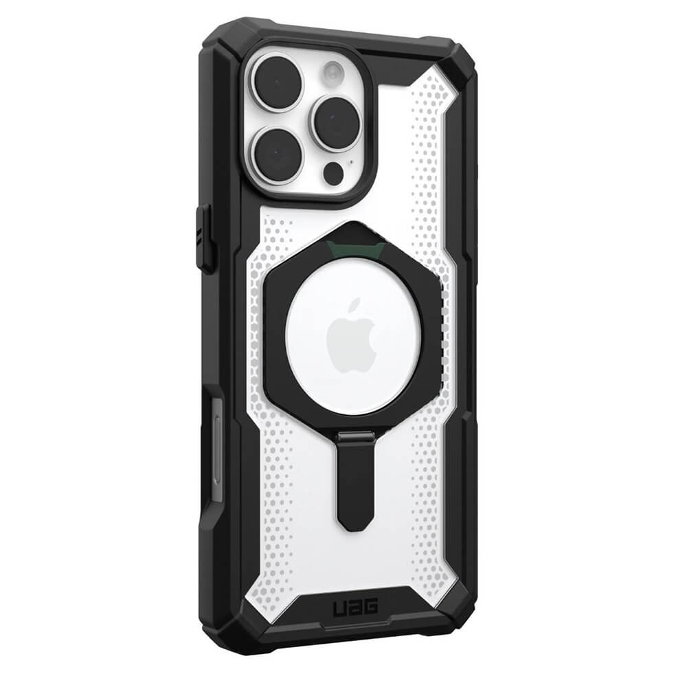 UAG iPhone 16 Pro Plasma XTE MagSafe Σκληρή Θήκη με Stand - Black / Διάφανη