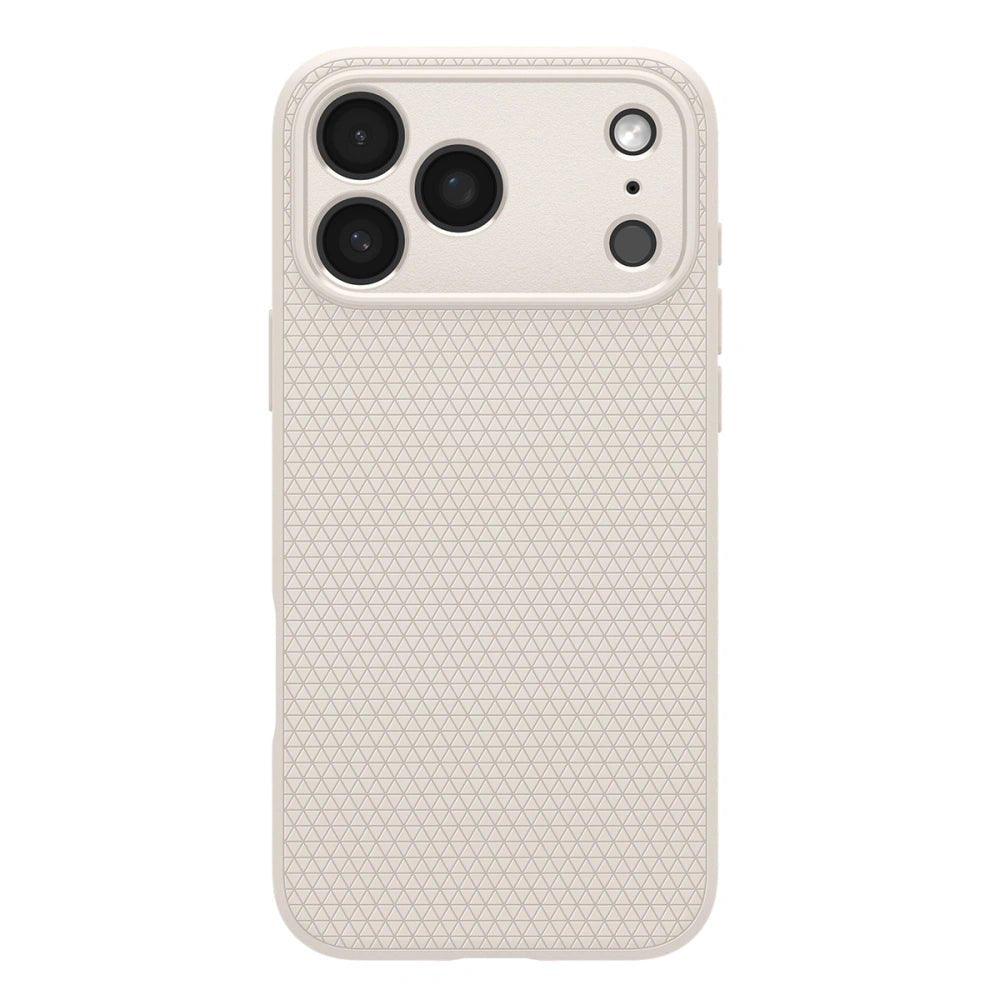 Spigen iPhone 17 Pro Max - Liquid Air - Θήκη Σιλικόνης - Natural Titanium