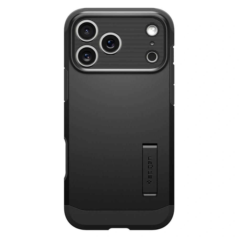 Spigen iPhone 17 Pro - Tough Armor T Mag - MagSafe Σκληρή Θήκη με Πλαίσιο Σιλικόνης και Σταντ - Black