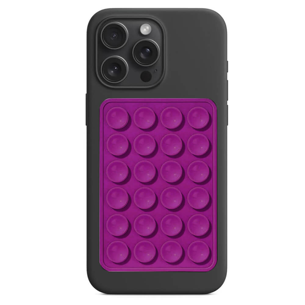 Techsuit Phone Holder Αξεσουάρ Στερέωσης Κινητού με Ενσωματωμένες Βεντούζες - Purple