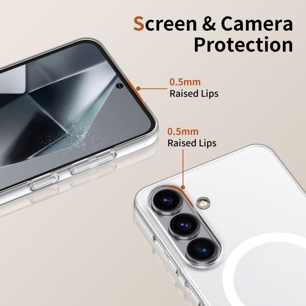 Tech - Protect Samsung Galaxy S25 MagSlim - Σκληρή Θήκη με MagSafe - Matte / Ice