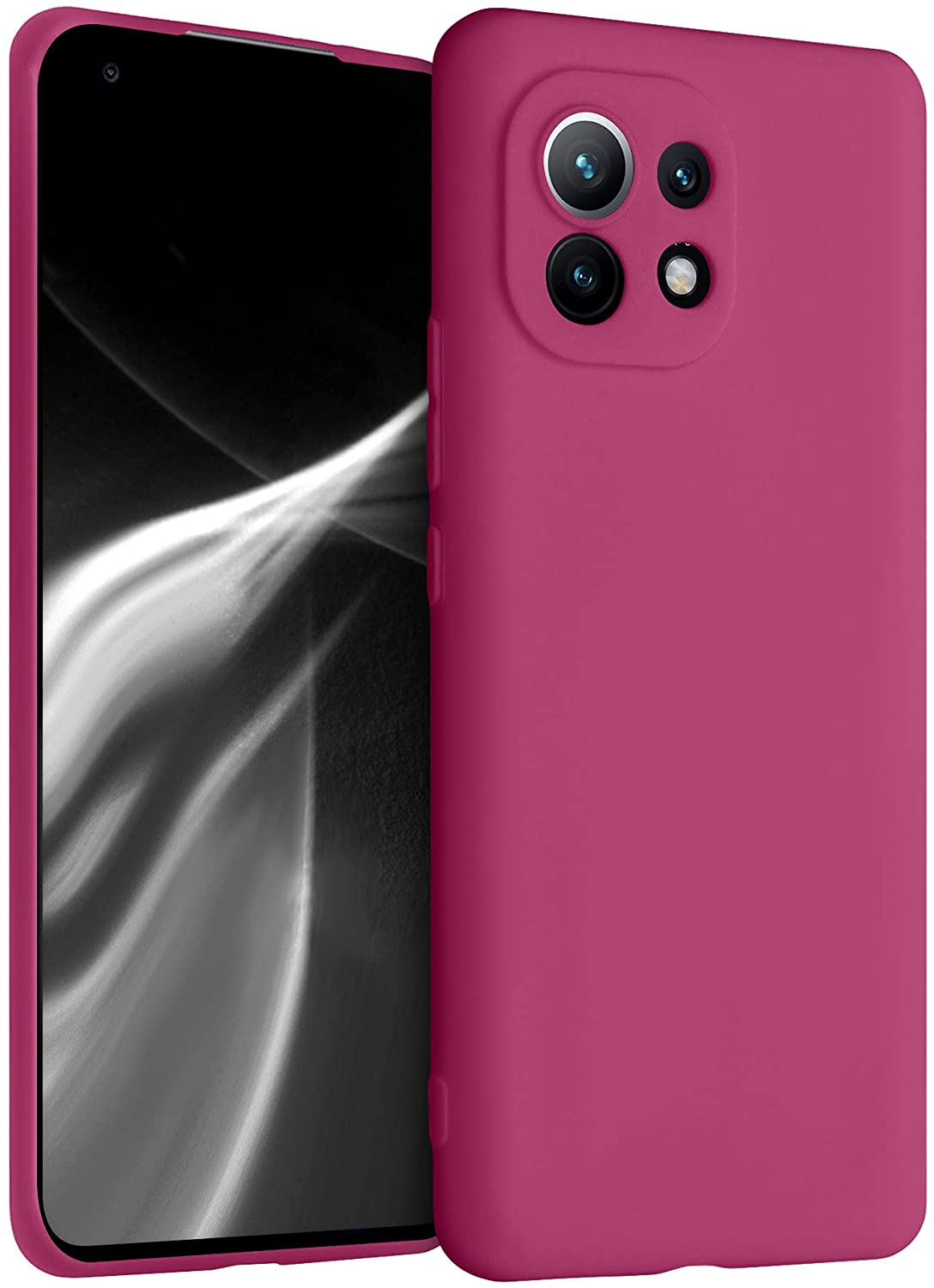 KW Xiaomi Mi 11 Θήκη Σιλικόνης TPU - Raspberry Sorbet - 54188.213
