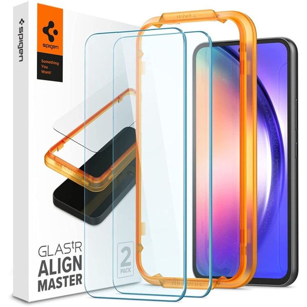 Spigen Samsung Galaxy A54 5G ALM GLAS.tR HD Tempered Glass Αντιχαρακτικό Γυαλί Οθόνης 9H - 2 Τεμάχια - Διάφανα