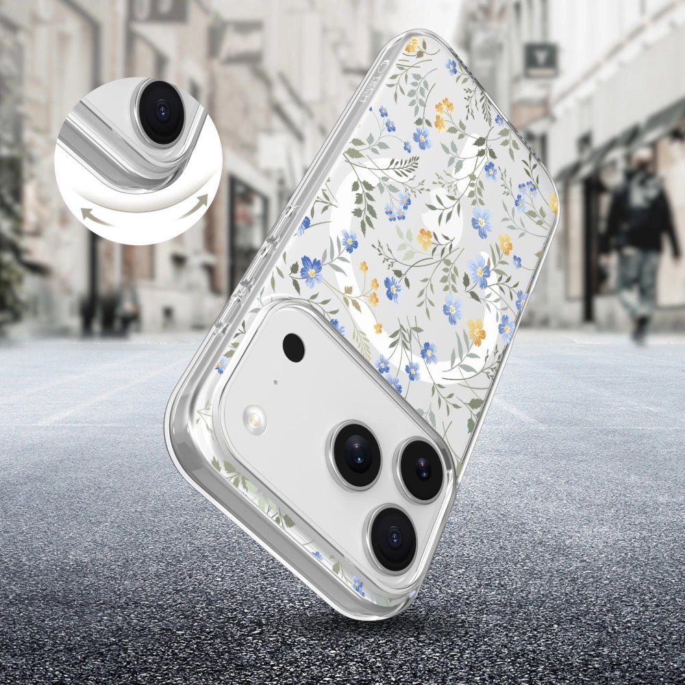 Tech - Protect iPhone 17 Pro Flexair Θήκη Σιλικόνης TPU με MagSafe - Spring Flowers