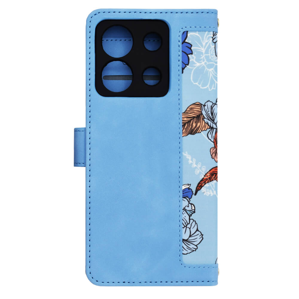 Techsuit Xiaomi Redmi Note 13 5G - FlipCraft - Θήκη Πορτοφόλι από Δερματίνη - Vibrant Blue