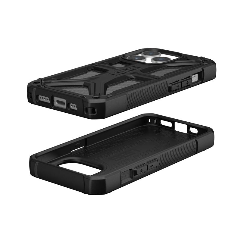 UAG iPhone 15 Pro Monarch Series Σκληρή Θήκη - Carbon Fiber