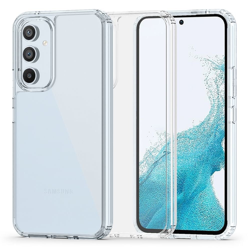Tech - Protect Samsung Galaxy A54 5G Flexair Hybrid Σκληρή Θήκη με Πλαίσιο Σιλικόνης - Διάφανη