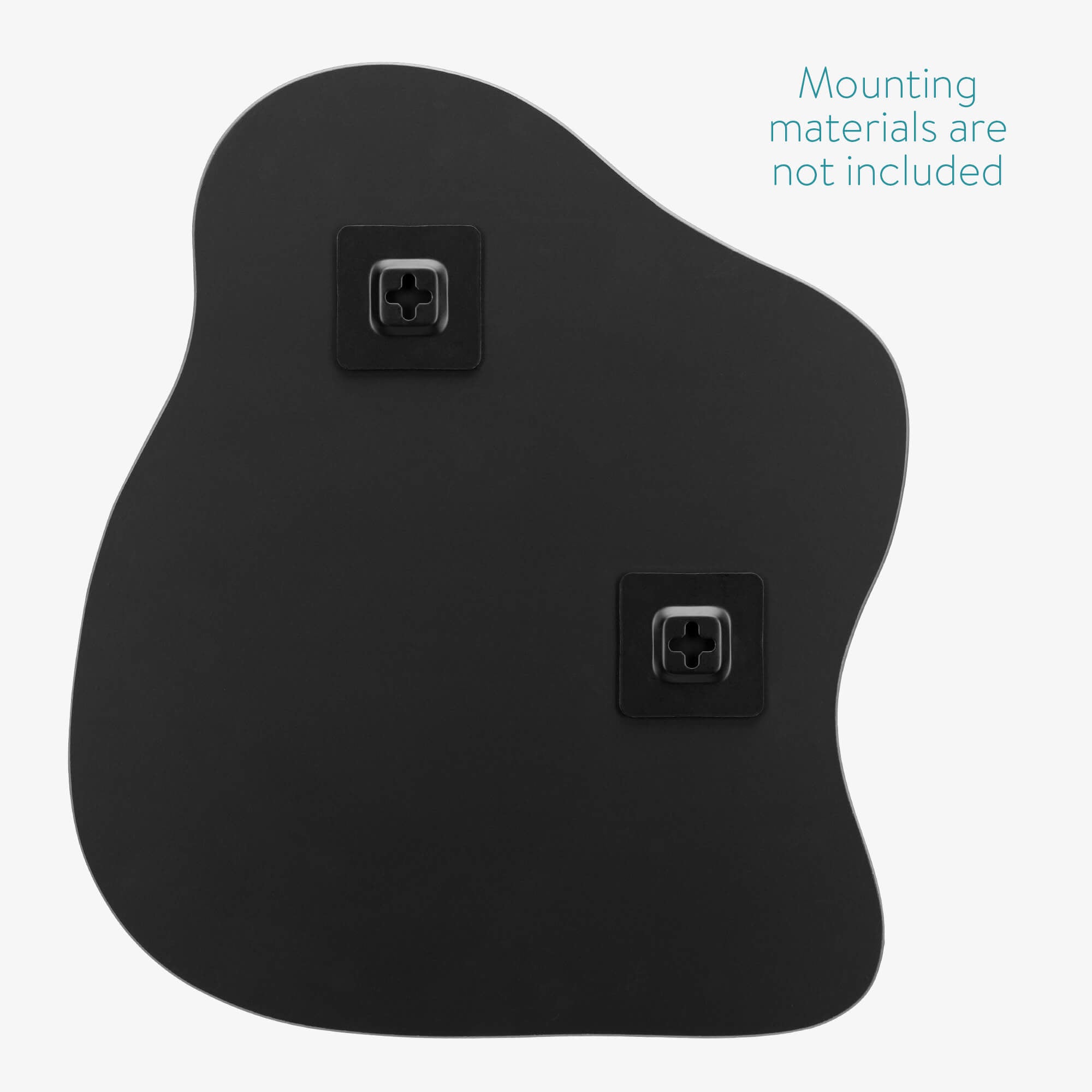 Navaris Γυάλινος Καθρέπτης Τοίχου - 37,5 x 32 x 0,4 cm - Silver - 54705.02