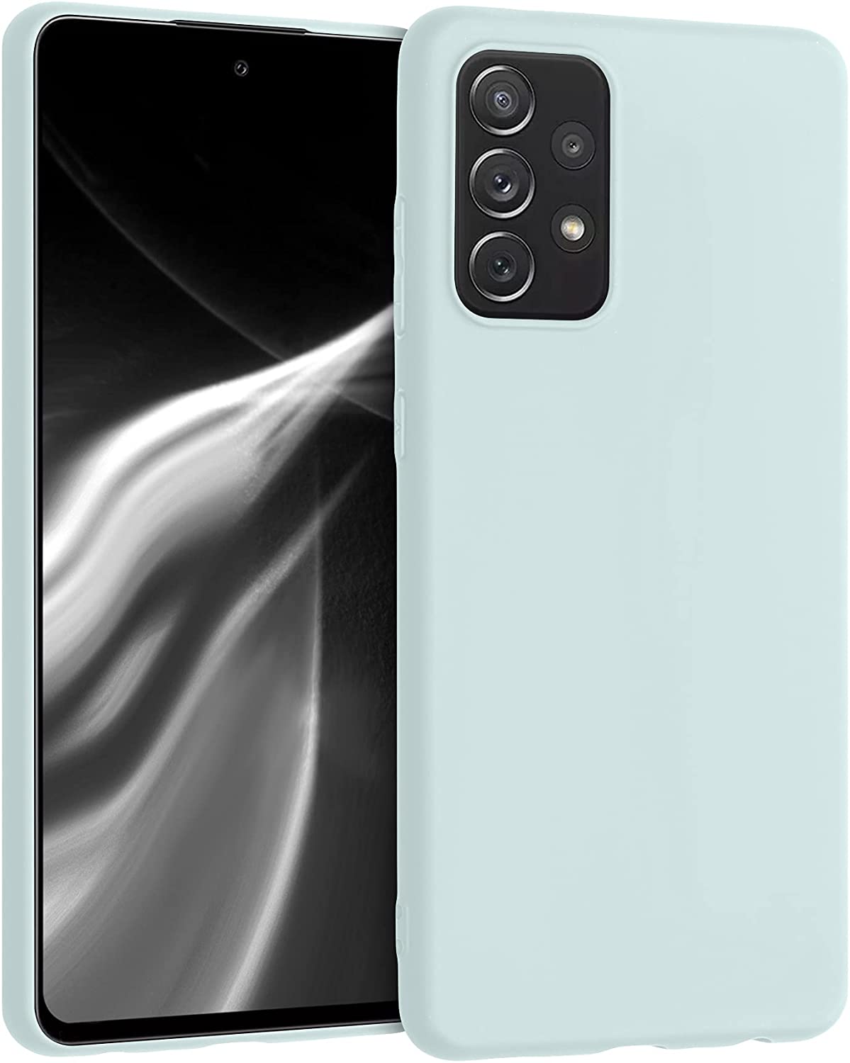 KW Samsung Galaxy A72 / A72 5G Θήκη Σιλικόνης TPU - Frosty Mint - 54358.200