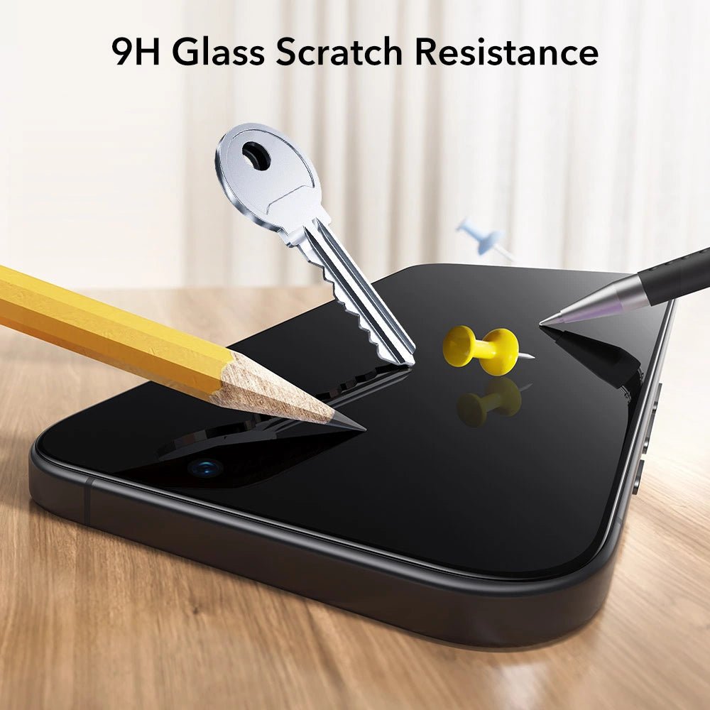 ESR iPhone 17 Pro Max - UltraFit Classic - Full Screen Αντιχαρακτικό Γυαλί Οθόνης - 2 Τεμάχια - Black