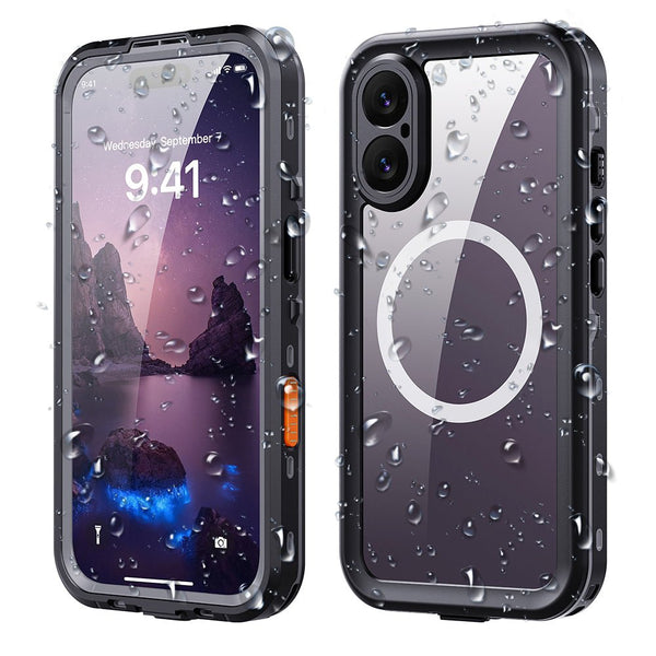 ShellBox iPhone 17 - Αδιάβροχη Θήκη IP68 - Black
