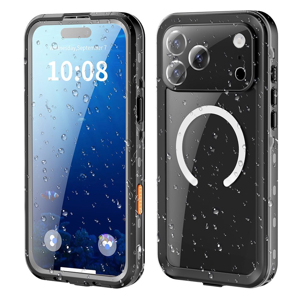 ShellBox iPhone 18 Pro / iPhone 17 Pro - Αδιάβροχη Θήκη IP68 - Black