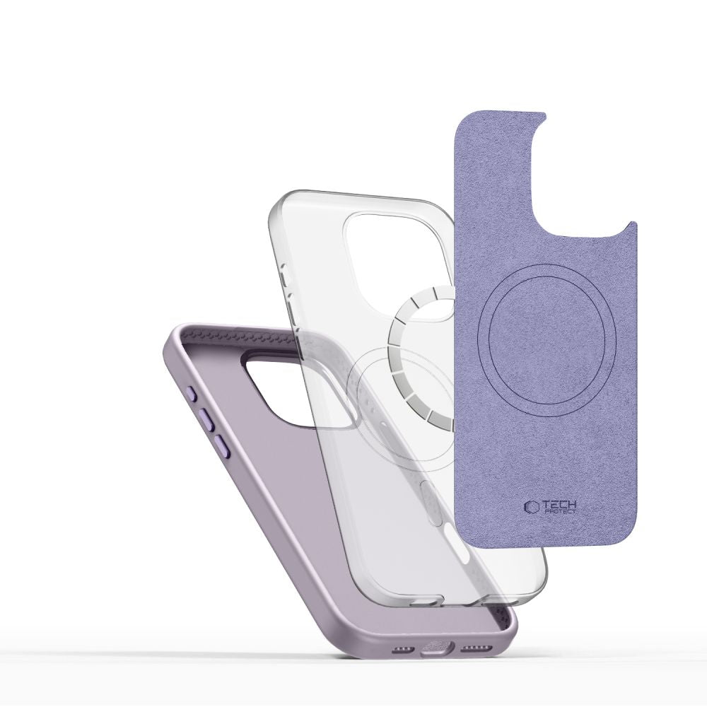 Tech - Protect iPhone 16 Pro Max Silicone Pure Θήκη Σιλικόνης TPU με MagSafe - Mauve