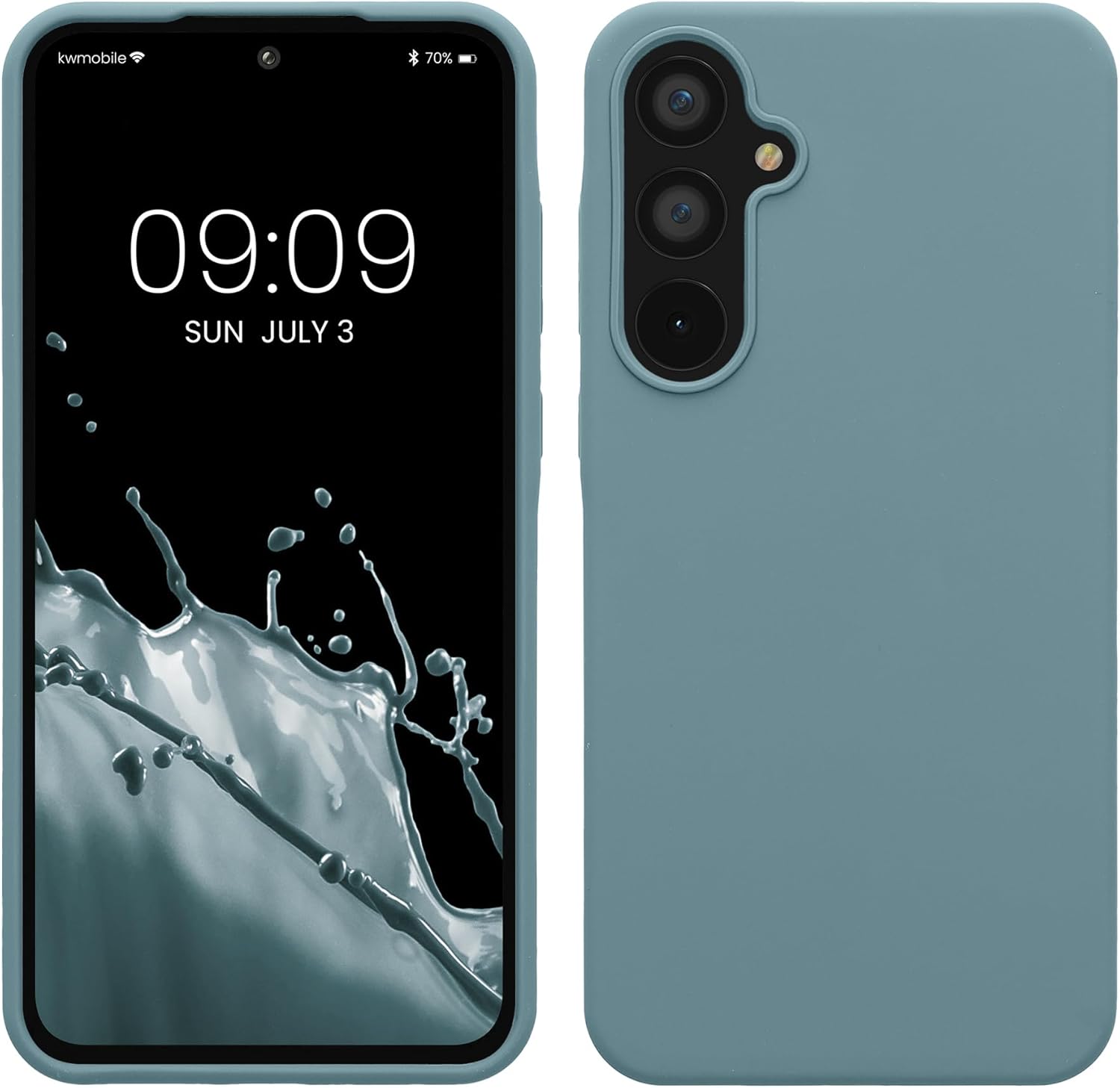 KW Samsung Galaxy A55 5G Θήκη Σιλικόνης Rubberized TPU - Antique Stone