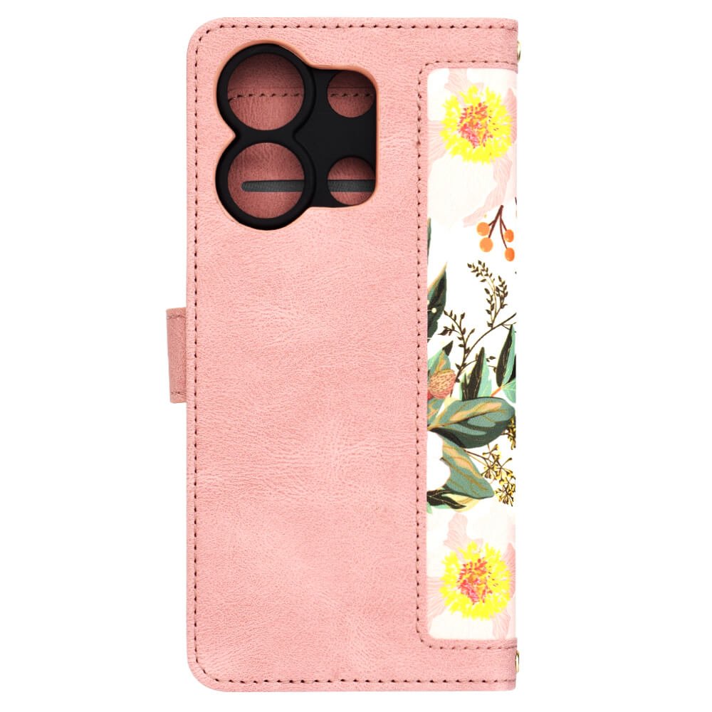 Techsuit Xiaomi Redmi Note 13 4G - FlipCraft - Θήκη Πορτοφόλι από Δερματίνη - Sweetheart Pink