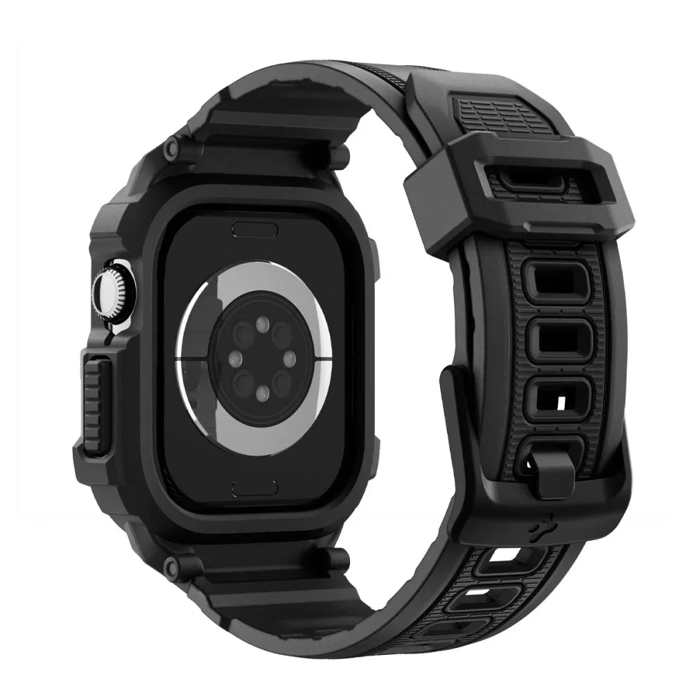 Spigen Λουράκι Apple Watch 10/11 - 42mm - Rugged Armor Pro V2 - Matte Black