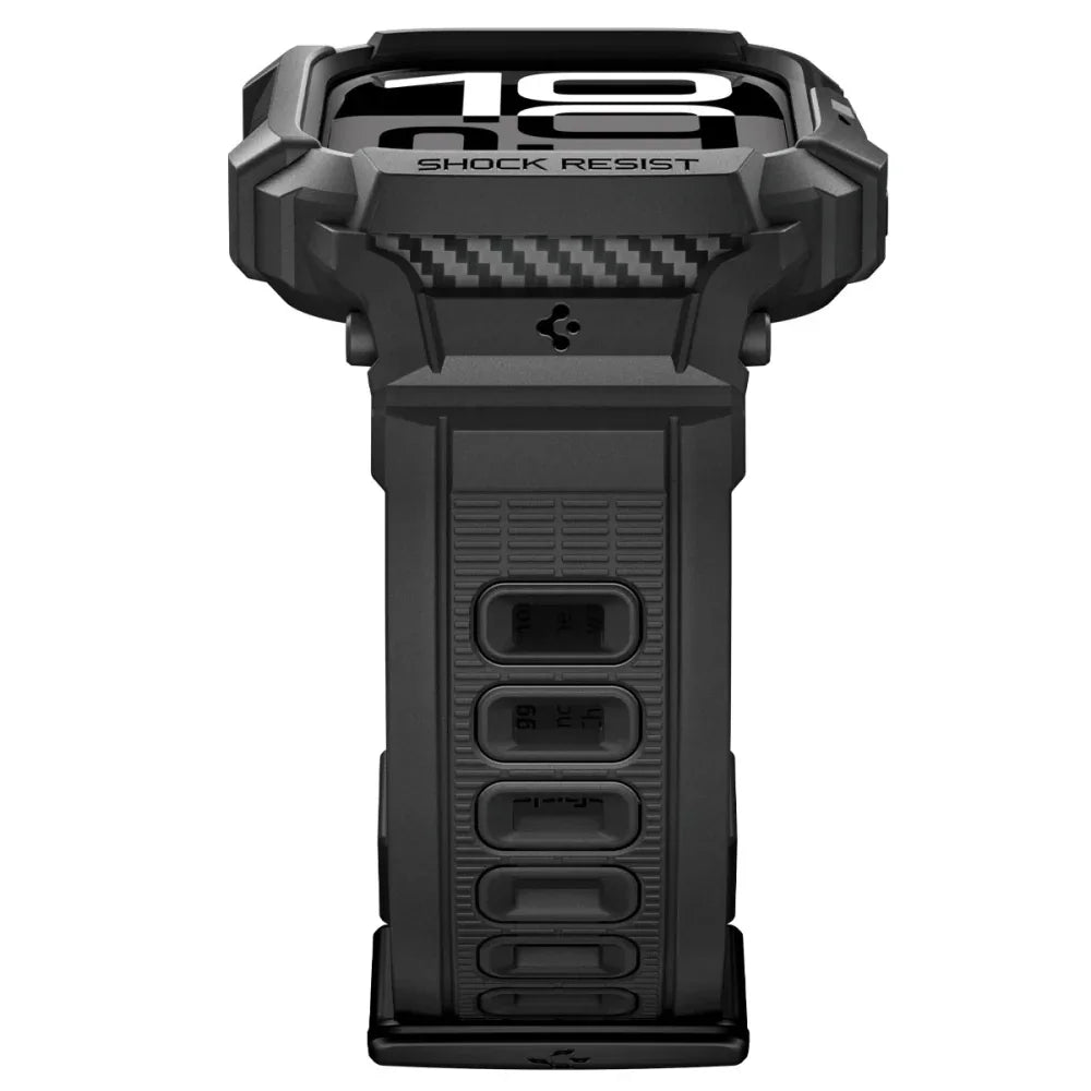 Spigen Λουράκι Apple Watch 10/11 - 42mm - Rugged Armor Pro V2 - Matte Black