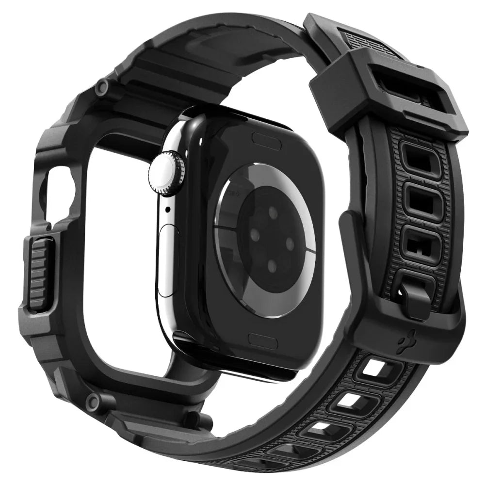 Spigen Λουράκι Apple Watch 10/11 - 42mm - Rugged Armor Pro V2 - Matte Black