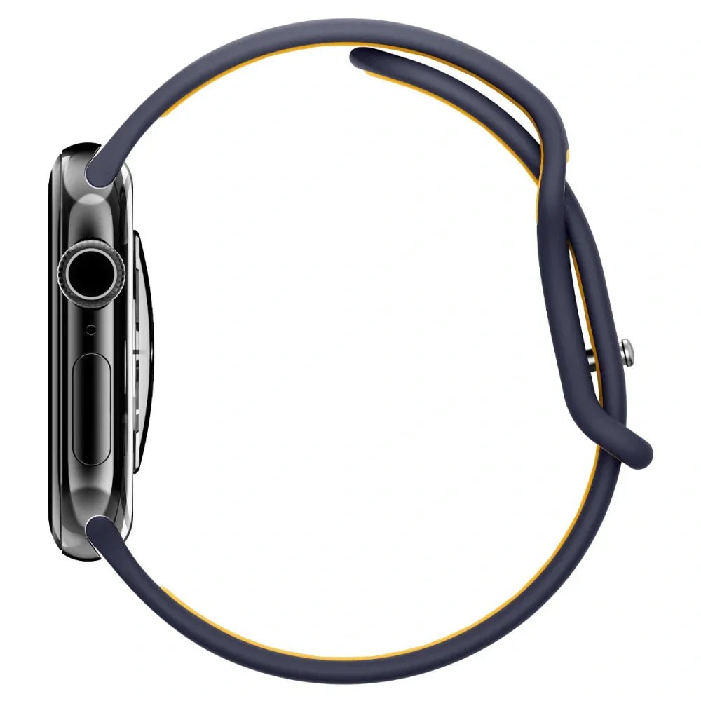 Spigen Λουράκι Apple Watch 8/9/10/11 - SE (1/2/3) - Ultra (1/2/3) – 44/45/46/49mm Σιλικόνης - Nano Pop - Blueberry Navy