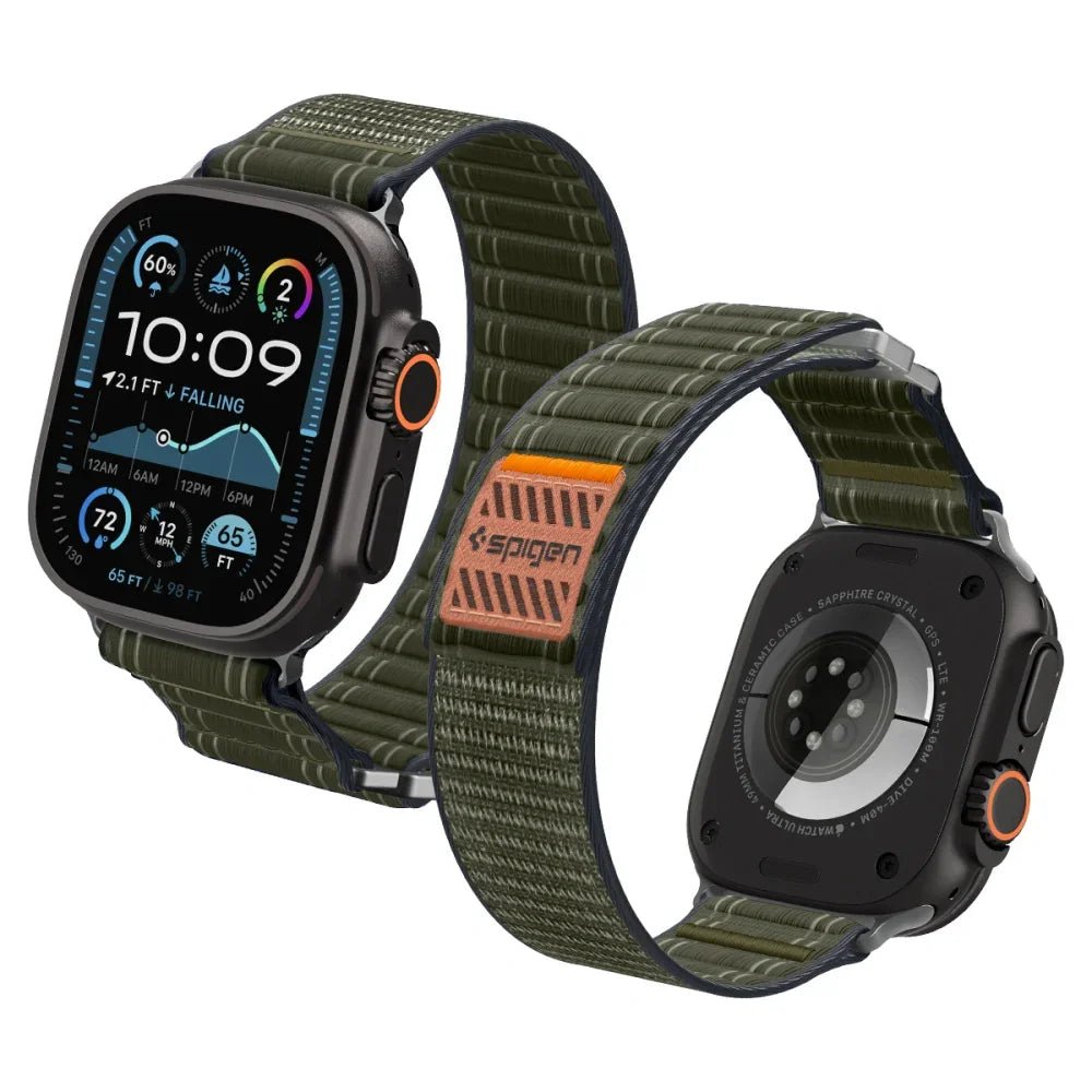 Spigen Λουράκι Apple Watch 8/9/10/11 - SE (1/2/3) - Ultra (1/2/3) – 44/45/46/49mm - WBF0 - Green