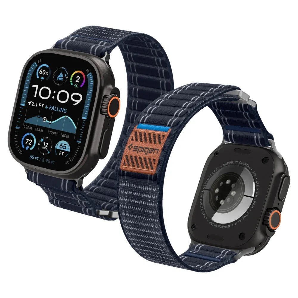 Spigen Λουράκι Apple Watch 8/9/10/11 - SE (1/2/3) - Ultra (1/2/3) – 44/45/46/49mm - WBF0 - Navy