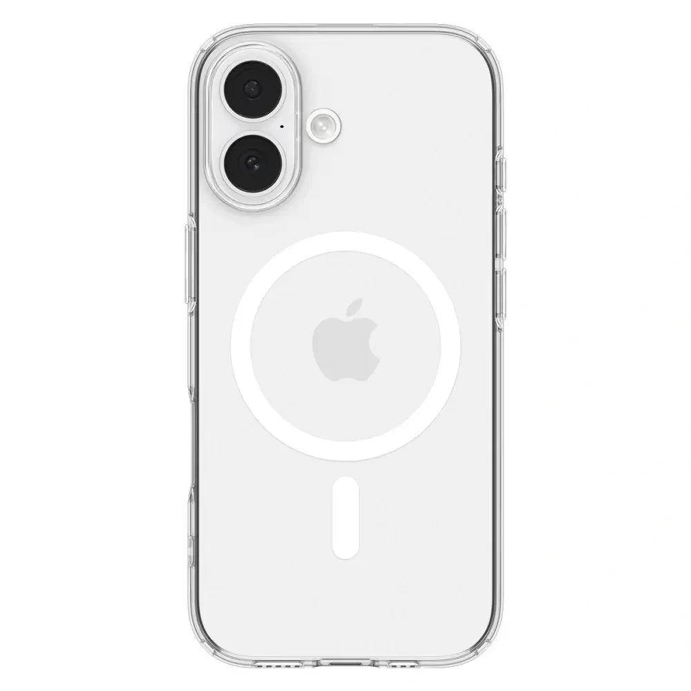 Spigen iPhone 17 - Liquid Crystal Mag - Θήκη Σιλικόνης με MagSafe - Clear / White