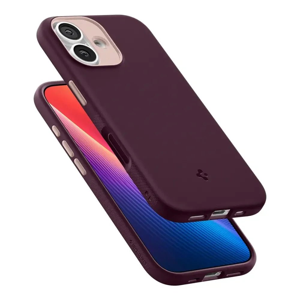 Spigen iPhone 17 - Nano Pop Mag - Θήκη Σιλικόνης με MagSafe - Burgundy Bean
