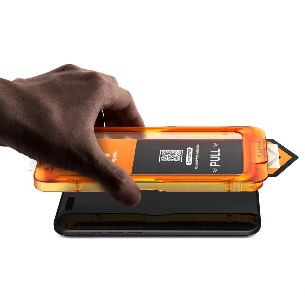 Spigen iPhone 17 Pro - Alm Glas.Tr Slim - Αντιχαρακτικό Γυαλί Οθόνης 9H - 3 Τεμάχια - Clear