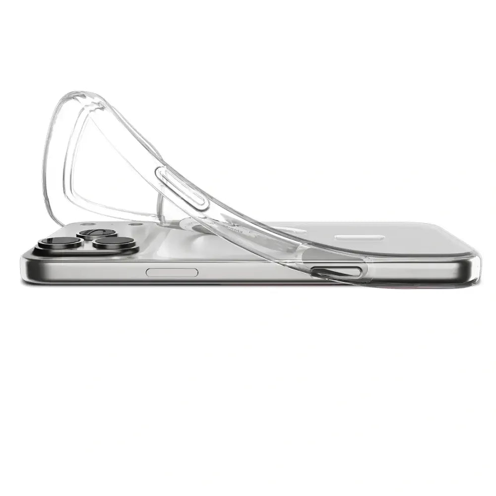 Spigen iPhone 17 Pro - Liquid Crystal Mag - Θήκη Σιλικόνης με MagSafe - Clear / White