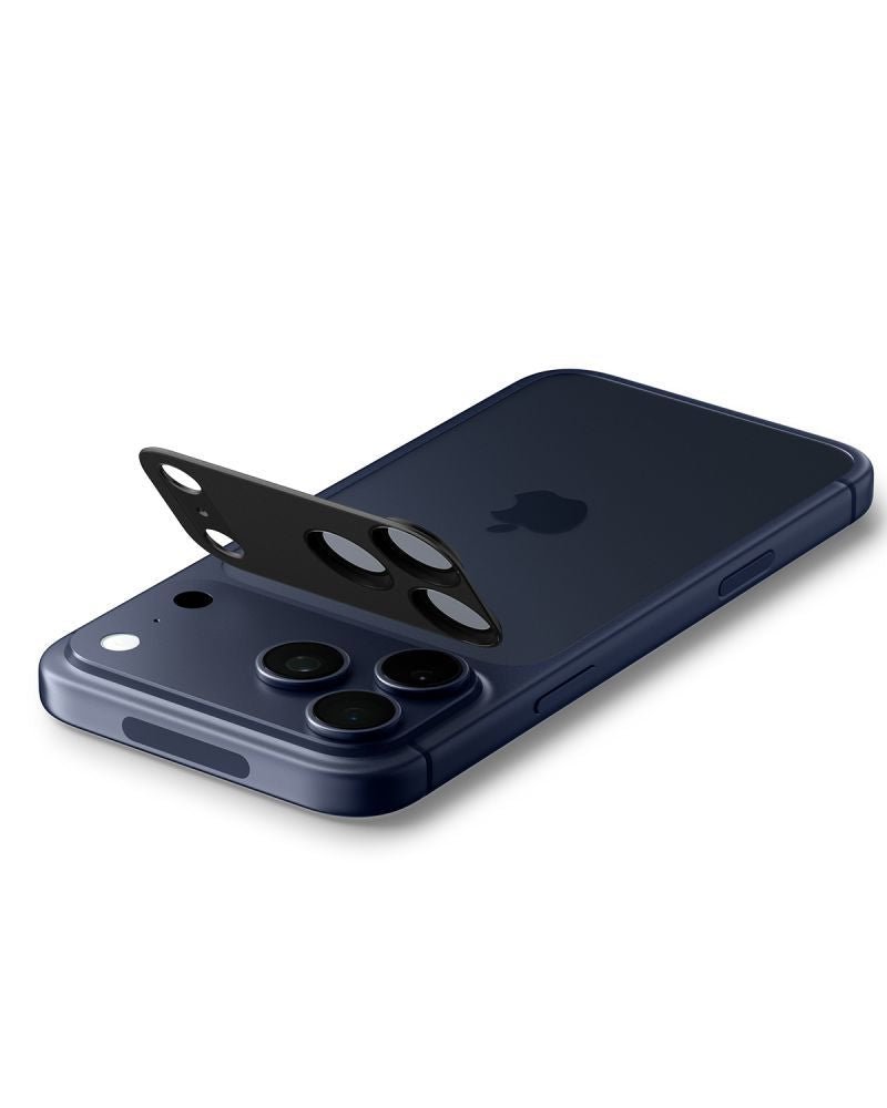 Spigen iPhone 17 Pro Max - Αντιχαρακτικό Γυαλί για την Κάμερα - Optik Pro XL Glas.TR EZ Fit - Black