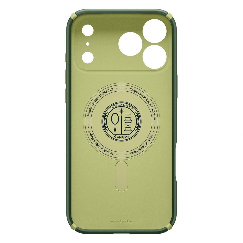 Spigen iPhone 17 Pro Max - Nano Pop Hybrid Mag - Σκληρή Θήκη με Πλαίσιο Σιλικόνης - Avo Green