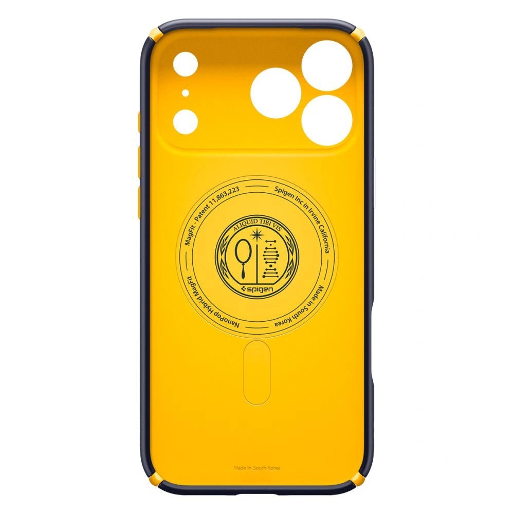 Spigen iPhone 17 Pro Max - Nano Pop Hybrid Mag - Σκληρή Θήκη με Πλαίσιο Σιλικόνης - Blueberry Navy