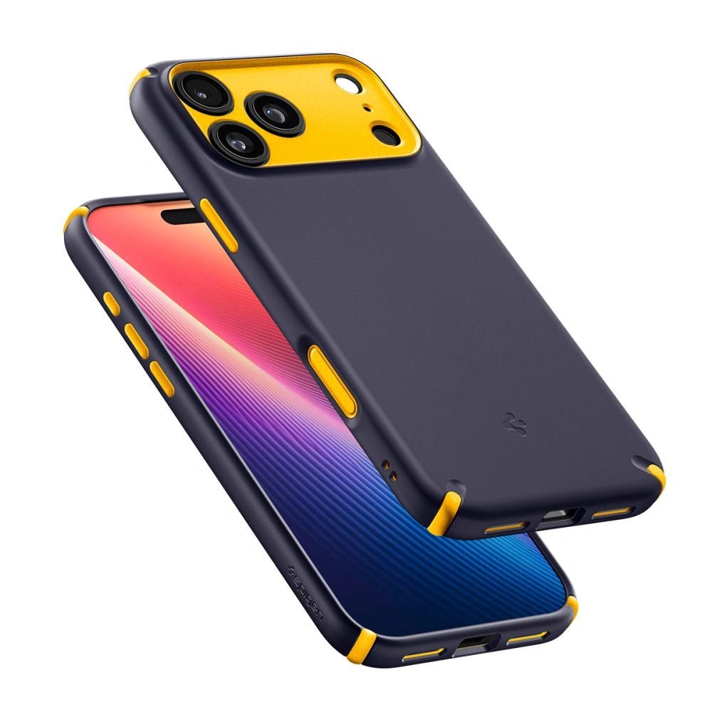 Spigen iPhone 17 Pro Max - Nano Pop Hybrid Mag - Σκληρή Θήκη με Πλαίσιο Σιλικόνης - Blueberry Navy