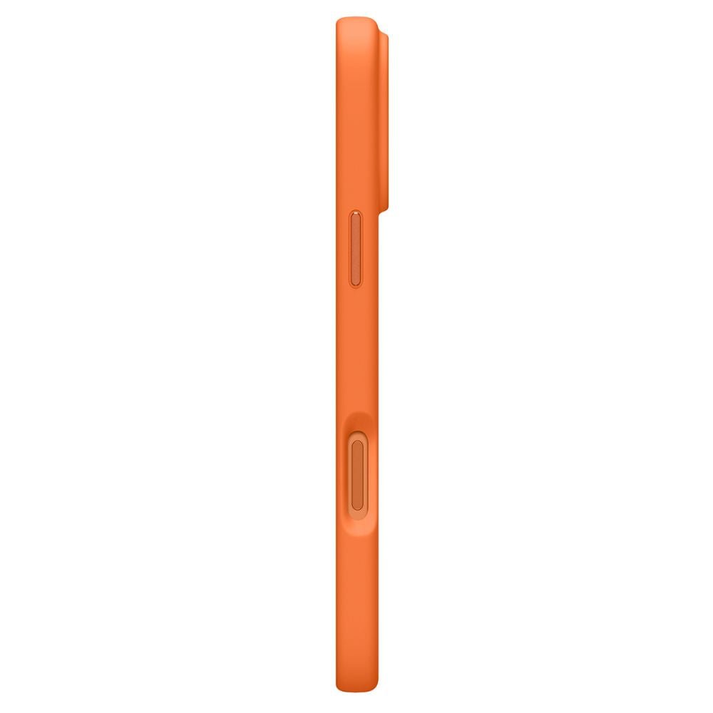 Spigen iPhone 17 Pro Max - Θήκη Σιλικόνης με MagSafe - Silicone Fit Mag - Cosmic Orange