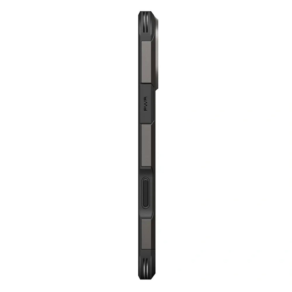 Spigen iPhone 17 Pro Max - Tough Armor T Mag - MagSafe Σκληρή Θήκη με Πλαίσιο Σιλικόνης και Σταντ - Gunmetal