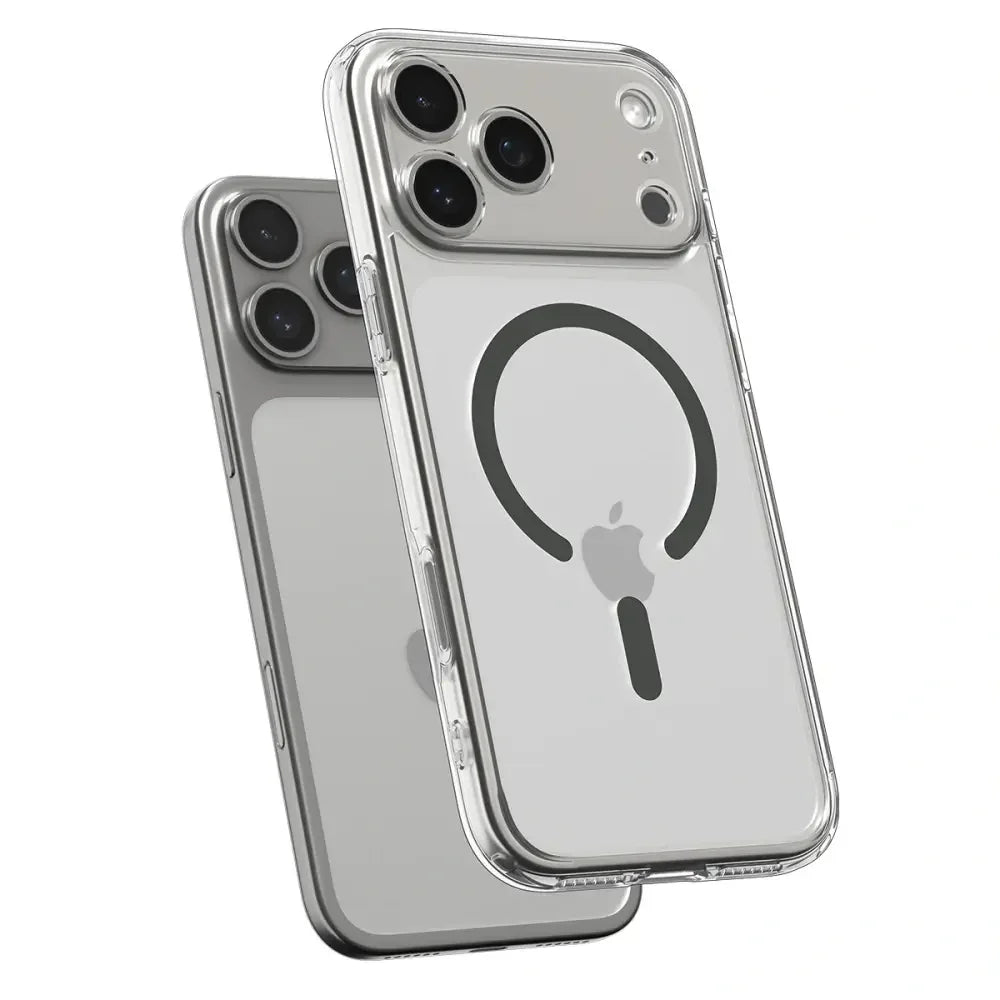 Spigen iPhone 17 Pro Max - Ultra Hybrid Mag - Σκληρή Θήκη με Πλαίσιο Σιλικόνης Και MagSafe - Clear / Graphite
