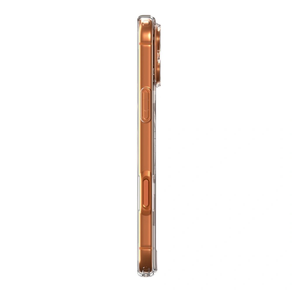 Spigen iPhone 17 Pro Max - Ultra Hybrid Mag - Σκληρή Θήκη με Πλαίσιο Σιλικόνης Και MagSafe - Clear / Orange