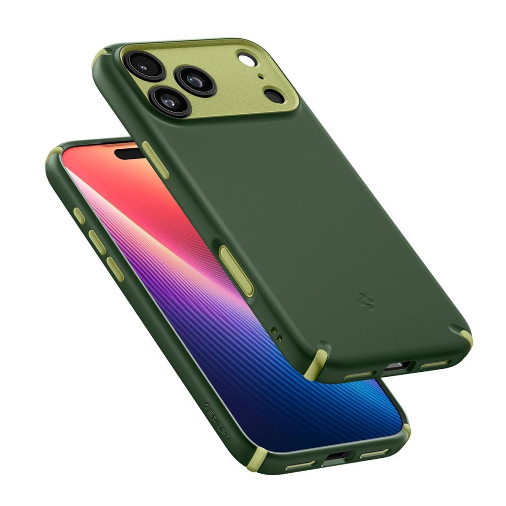 Spigen iPhone 17 Pro - Nano Pop Hybrid Mag - Σκληρή Θήκη με Πλαίσιο Σιλικόνης - Avo Green